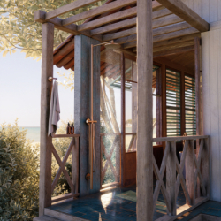 Haczyk na ręcznik, podwójny Brąz Szczotkowany Universal Circular AXOR 42812140