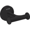 Haczyk na ręcznik, podwójny Czarny Matowy Universal Circular AXOR 42812670