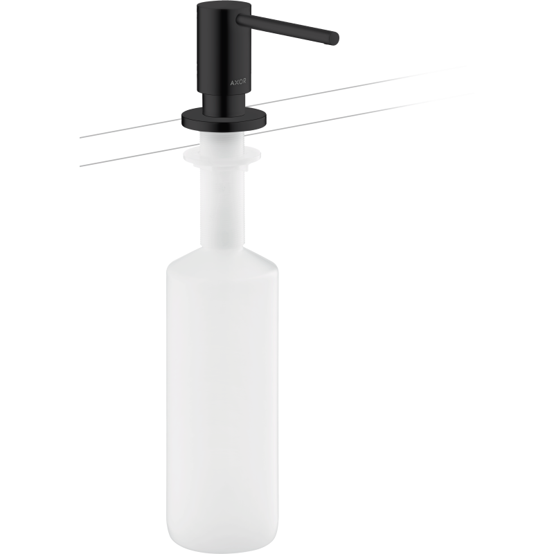 Dozownik płynu do naczyń / mydła w płynie Czarny Matowy Uno AXOR 42818670