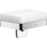 Dozownik mydła w płynie z półką Chrom Universal Softsquare AXOR 42819000