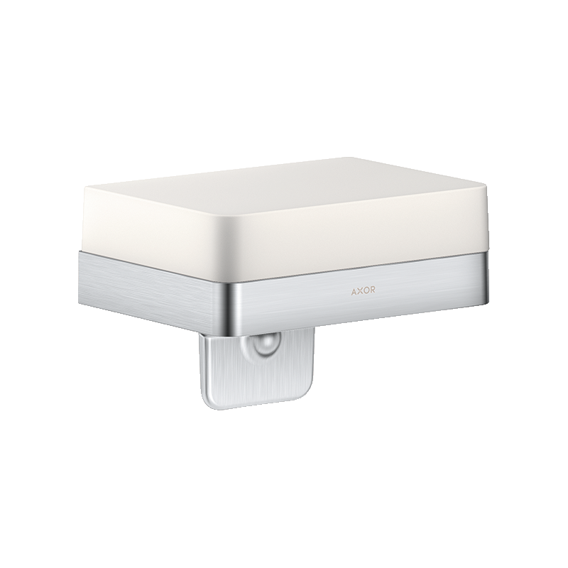 Dozownik mydła w płynie z półką Chrom Szczotkowany Universal Softsquare AXOR 42819260