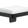 Dozownik mydła w płynie z półką Czarny Matowy Universal Softsquare AXOR 42819670