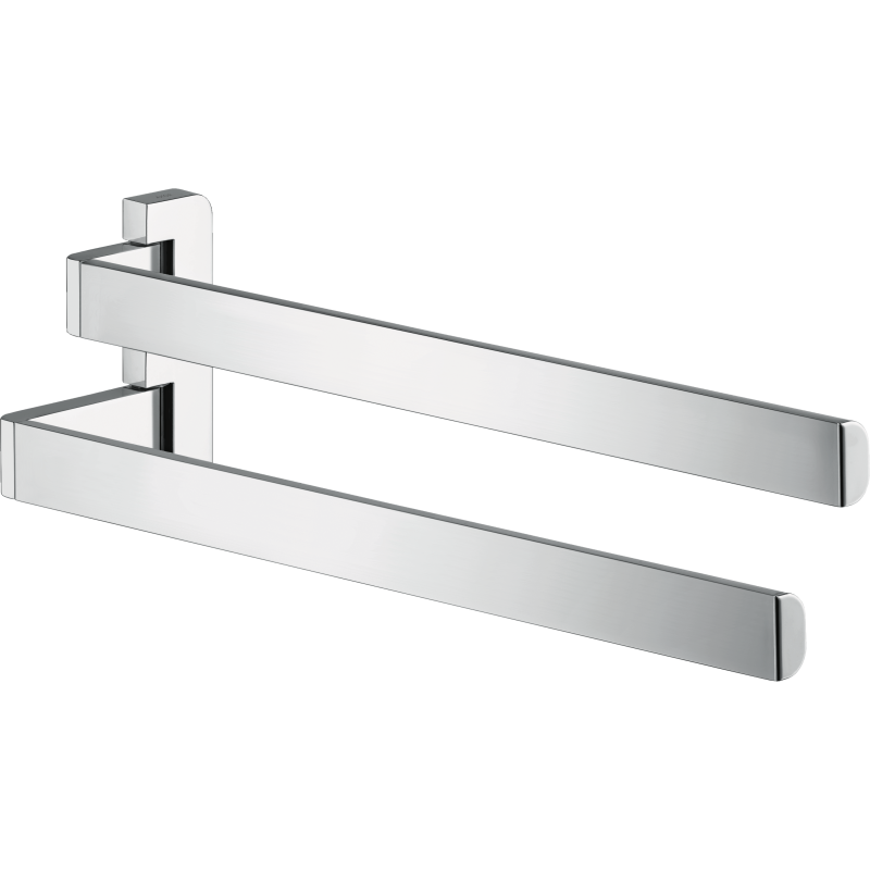 Wieszak na ręczniki, 2-ramienny Chrom Universal Softsquare AXOR 42821000