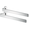 Wieszak na ręczniki, 2-ramienny Chrom Universal Softsquare AXOR 42821000