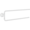Wieszak na ręczniki, 2-ramienny Biały Matowy Universal Circular AXOR 42822700