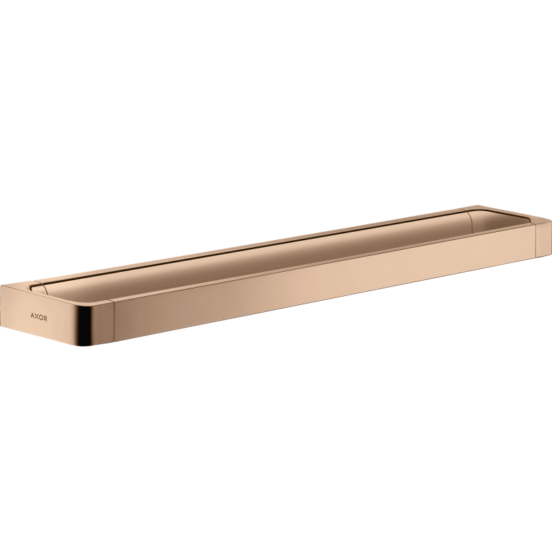 Wieszak na ręcznik kąpielowy 600 mm Czerwony Złoty Polerowany Universal Softsquare AXOR 42832300