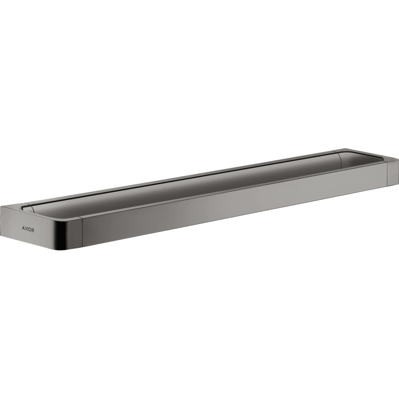 Wieszak na ręcznik kąpielowy 600 mm Czarny Chrom Polerowany Universal Softsquare AXOR 42832330