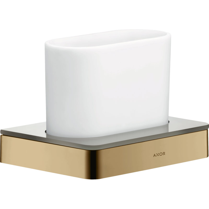 Kubek na szczoteczki do zębów Brąz Polerowany Universal Softsquare AXOR 42834130