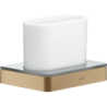 Kubek na szczoteczki do zębów Brąz Szczotkowany Universal Softsquare AXOR 42834140
