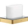 Kubek na szczoteczki do zębów Złoty Optyczny Szczotkowany Universal Softsquare AXOR 42834250