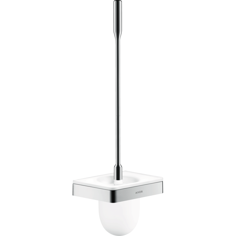 Szczotka do WC z pojemnikiem, ścienna Chrom Polerowany Universal Softsquare AXOR 42835020