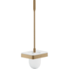 Szczotka do WC z pojemnikiem, ścienna Brąz Szczotkowany Universal Softsquare AXOR 42835140