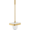 Szczotka do WC z pojemnikiem, ścienna Złoty Optyczny Szczotkowany Universal Softsquare AXOR 42835250