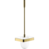 Szczotka do WC z pojemnikiem, ścienna Mosiądz Polerowany Universal Softsquare AXOR 42835930