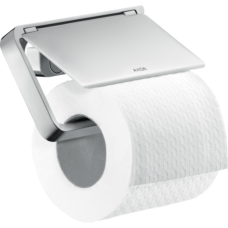 Uchwyt na papier toaletowy z osłoną Chrom Polerowany Universal Softsquare AXOR 42836020