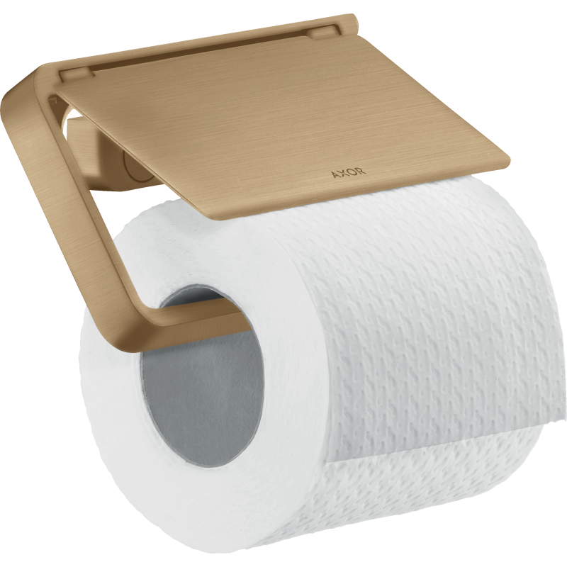 Uchwyt na papier toaletowy z osłoną Brąz Szczotkowany Universal Softsquare AXOR 42836140
