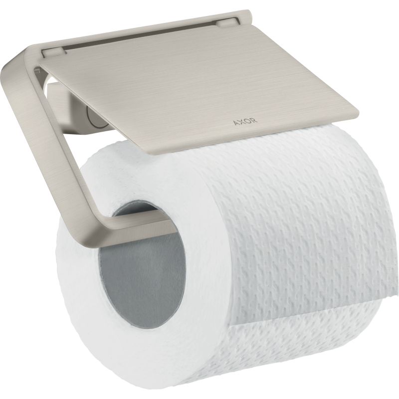 Uchwyt na papier toaletowy z osłoną Stal Szlachetna Optyczna Universal Softsquare AXOR 42836800