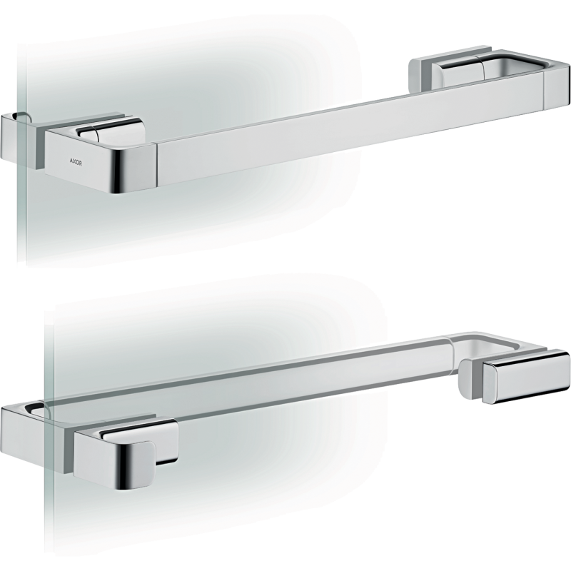 Uchwyt drzwi prysznicowych 444 mm Chrom Universal Softsquare AXOR 42837000