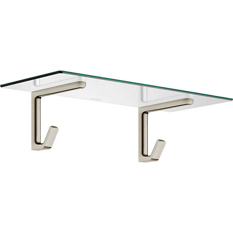 Półka na ręczniki kąpielowe z haczykami Nikiel Szczotkowany Universal Softsquare AXOR 42842820