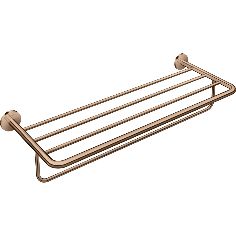 Półka na ręczniki z wieszakiem Czerwony Złoty Polerowany Universal Circular AXOR 42843300