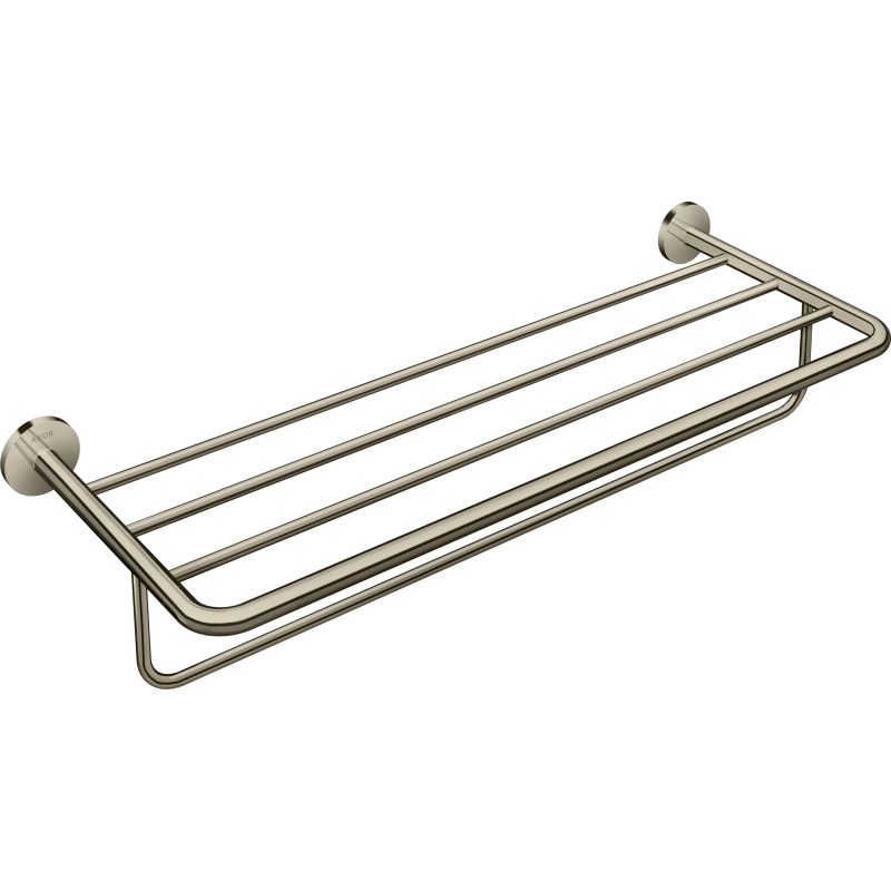 Półka na ręczniki z wieszakiem Nikiel Polerowany Universal Circular AXOR 42843830