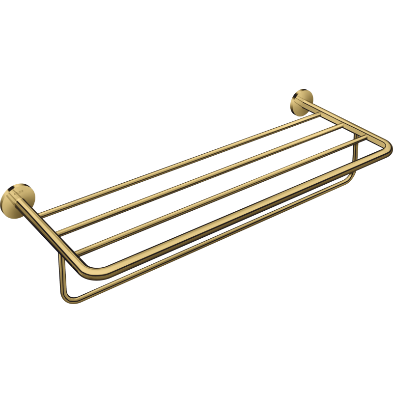 Półka na ręczniki z wieszakiem Złoty Optyczny Polerowany Universal Circular AXOR 42843990
