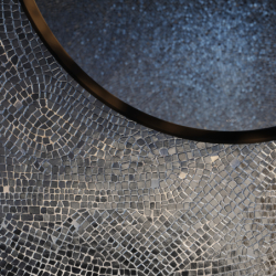 Lustro ścienne Czarny Matowy Universal Circular AXOR 42848670