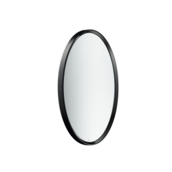 Lustro ścienne Czarny Matowy Universal Circular AXOR 42848670
