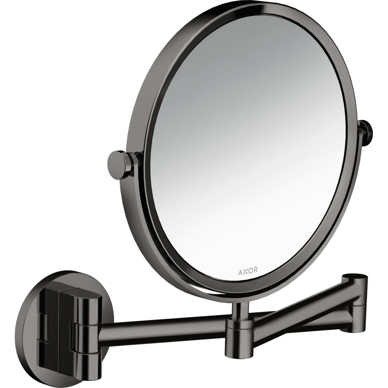 Lusterko kosmetyczne Czarny Chrom Polerowany Universal Circular AXOR 42849330