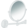 Lusterko kosmetyczne Biały Matowy Universal Circular AXOR 42849700