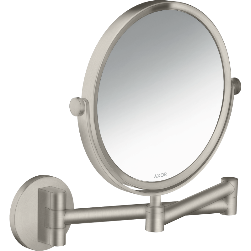 Lusterko kosmetyczne Stal Szlachetna Optyczna Universal Circular AXOR 42849800