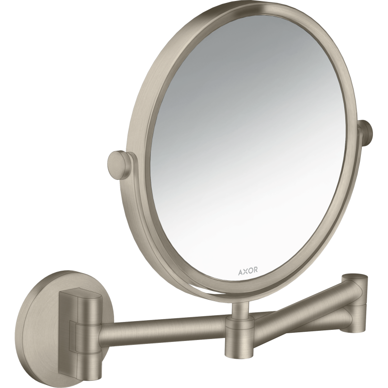 Lusterko kosmetyczne Nikiel Szczotkowany Universal Circular AXOR 42849820