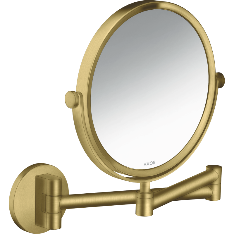 Lusterko kosmetyczne Mosiądz Szczotkowany Universal Circular AXOR 42849950