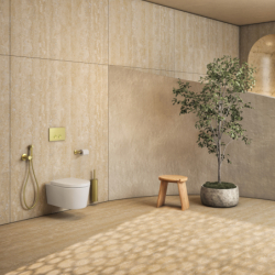 Uchwyt na papier toaletowy Mosiądz Szczotkowany Universal Circular AXOR 42856950