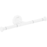 Uchwyt na papier toaletowy, podwójny Biały Matowy Universal Circular AXOR 42857700