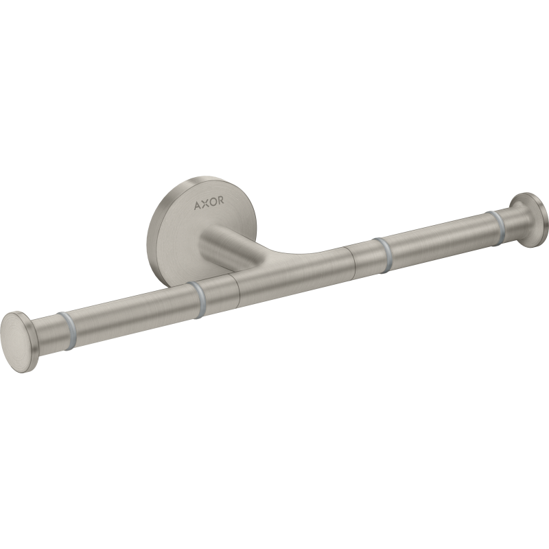 Uchwyt na papier toaletowy, podwójny Stal Szlachetna Optyczna Universal Circular AXOR 42857800