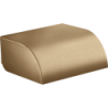 Uchwyt na papier toaletowy z osłoną Brąz Szczotkowany Universal Circular AXOR 42858140