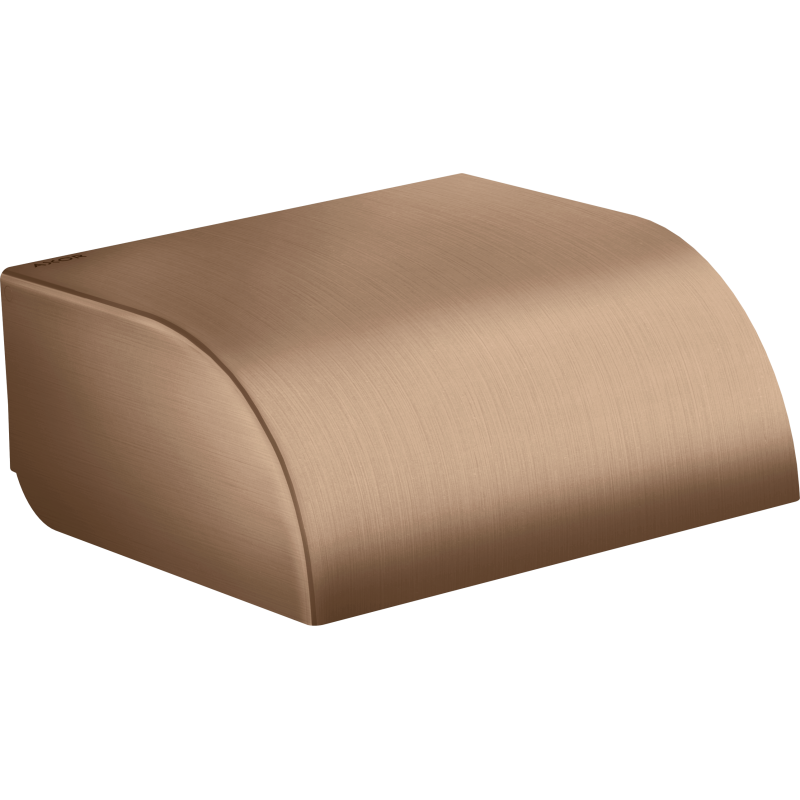 Uchwyt na papier toaletowy z osłoną Czerwony Złoty Szczotkowany Universal Circular AXOR 42858310