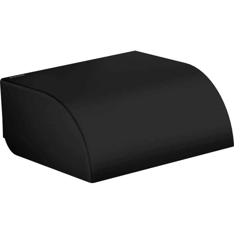 Uchwyt na papier toaletowy z osłoną Czarny Matowy Universal Circular AXOR 42858670