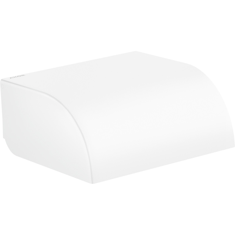 Uchwyt na papier toaletowy z osłoną Biały Matowy Universal Circular AXOR 42858700