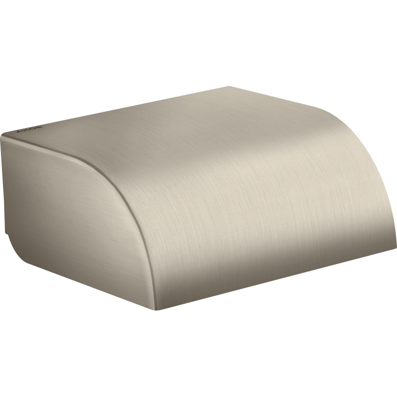 Uchwyt na papier toaletowy z osłoną Nikiel Szczotkowany Universal Circular AXOR 42858820