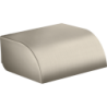 Uchwyt na papier toaletowy z osłoną Nikiel Szczotkowany Universal Circular AXOR 42858820