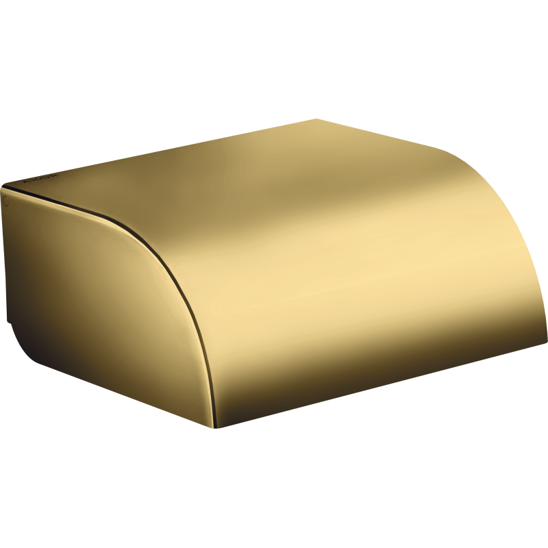 Uchwyt na papier toaletowy z osłoną Złoty Optyczny Polerowany Universal Circular AXOR 42858990