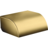 Uchwyt na papier toaletowy z osłoną Złoty Optyczny Polerowany Universal Circular AXOR 42858990