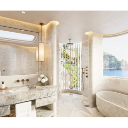 Wieszak na ręcznik kąpielowy 600 mm Brąz Szczotkowany Universal Circular AXOR 42860140