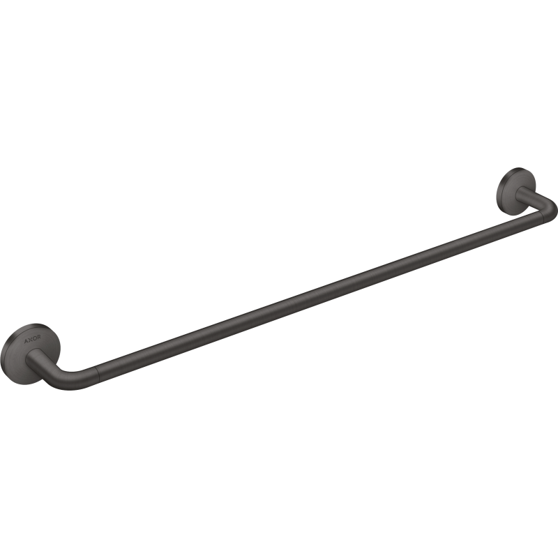 Wieszak na ręcznik kąpielowy 600 mm Czarny Chrom Szczotkowany Universal Circular AXOR 42860340