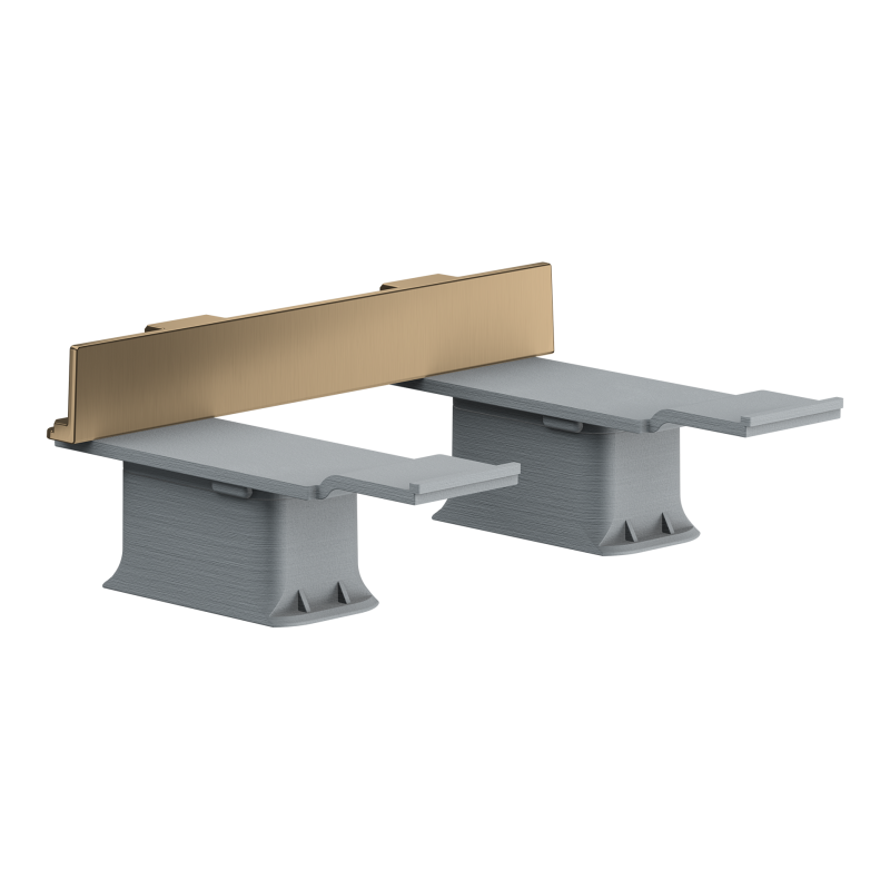 Zestaw adapterów Brąz Szczotkowany Universal Softsquare AXOR 42870140