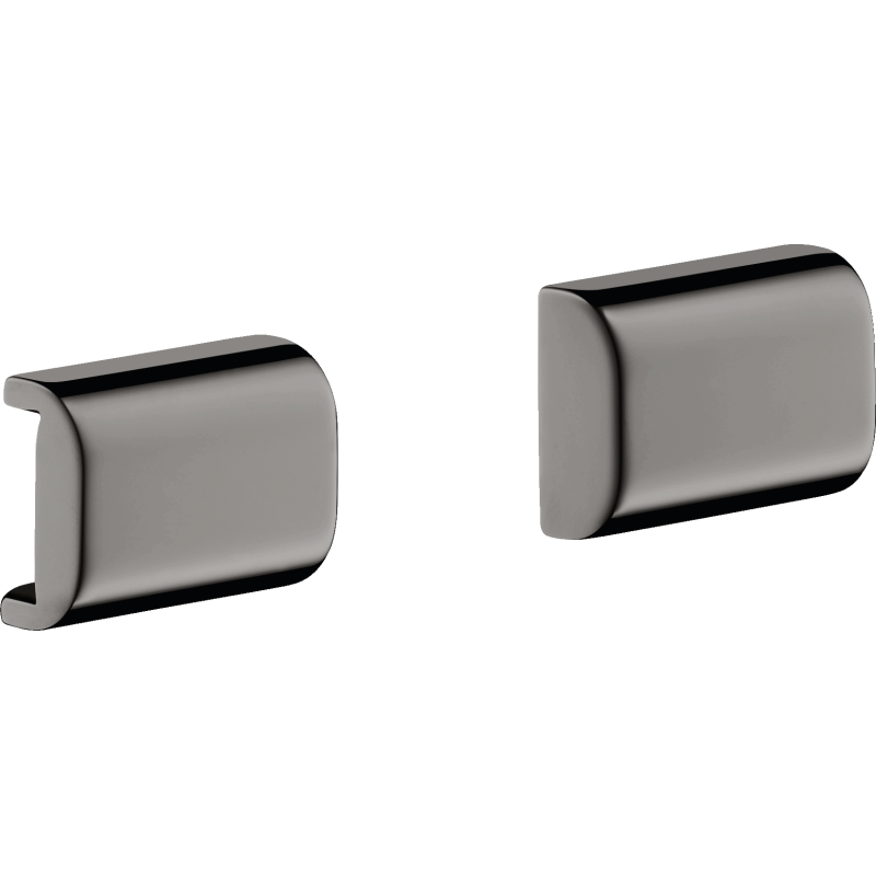 Zaślepki Czarny Chrom Polerowany Universal Softsquare AXOR 42871330