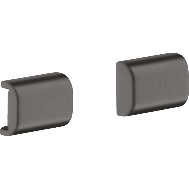 Zaślepki Czarny Chrom Szczotkowany Universal Softsquare AXOR 42871340