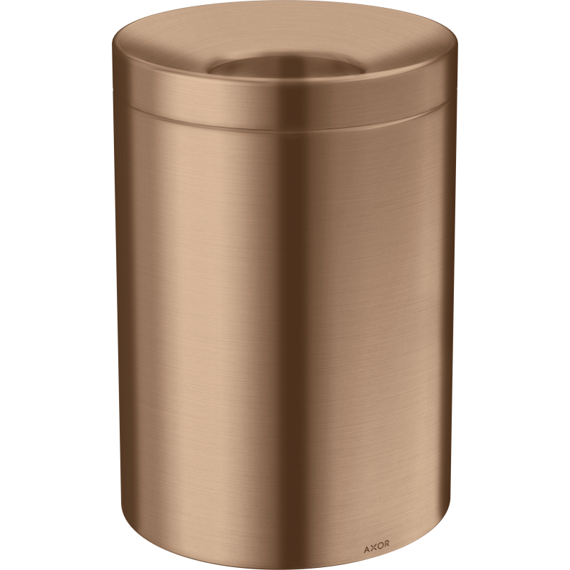 Kosz na śmieci Czerwony Złoty Szczotkowany Universal Circular AXOR 42872310